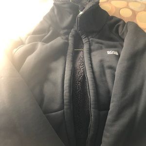 Boss Hugo boss fur track jacket.